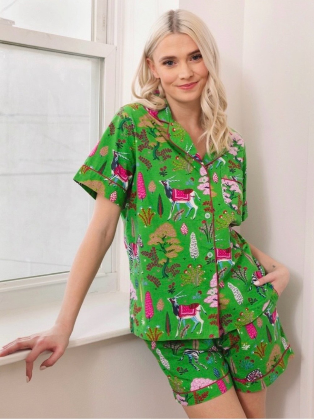 Printfresh 100% Organic Cotton Short Sleep Set